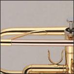 Red brass mouth-pipe 